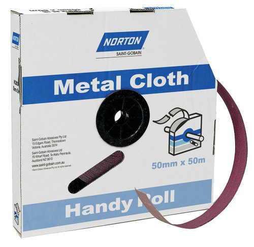 25MM X 50M P60 EMERY CLOTH METALITE