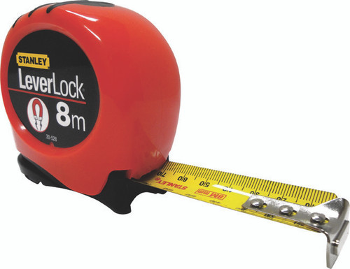 (O) 8M LEVER LOCK MAGNETIC HOOK TAP MEASURE