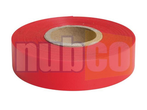 25MM X 100MTR GLO RED SURVEY ( FLAGGING ) TAPE