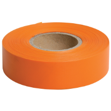 25MM X 100MTR ORANGE SURVEY ( FLAGGING ) TAPE
