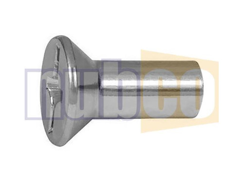 M6.5X8MM S/S 316 CSK POST HEAD ONLY 100PK