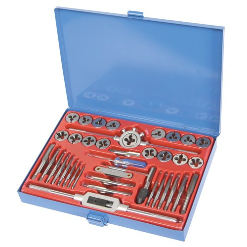 TAP & DIE SET 40 PIECE METRIC