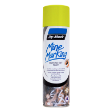 350G MINE MARKING HORIZONTOL MARKING OUT PAINT-FLURO YELLOW