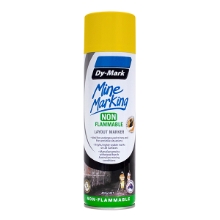 400G MINE MARKING HORIZONTOL NON FLAMMABLE MARKER - YELLOW