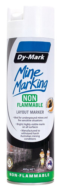 400G MINE MARKING VERTICAL NON FLAMABBLE - WHITE