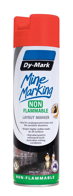 400G MINE MARKING VERTICAL NON FLAMABBLE - FLURO ORANGE