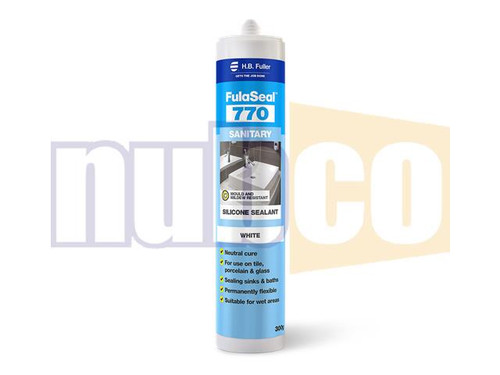 300G 770 WHITE SANITARY SILICONE