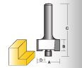 REBATING 3/8 W/BEAR D/F 1/4SHK ROUTER BIT