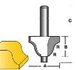 ROMAN OGEE 1/4 W/BEAR D/F 1/2SHK ROUTER BIT