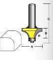 7.9MM ROUNDING OVER 1/2SHK ROUTER BIT