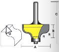 4.8MM OGEE 1/4SHK ROUTER BIT