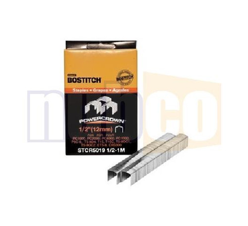 1/2"-12MM GALV STAPLES 1000PK