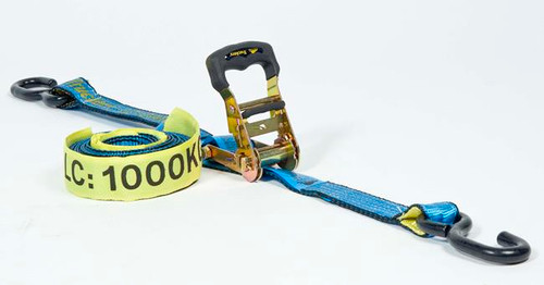 35MM X 6MTR RATCHET TIE DOWN WITH S HOOK