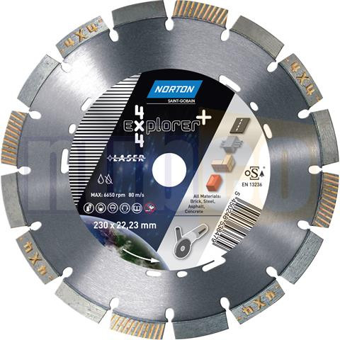 230X22MM 4X4 EXPLORER DIAMOND BLADE