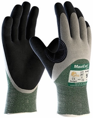 SZ.7 3/4 COATED OIL/WATER & CUT RESIST. GLOVE