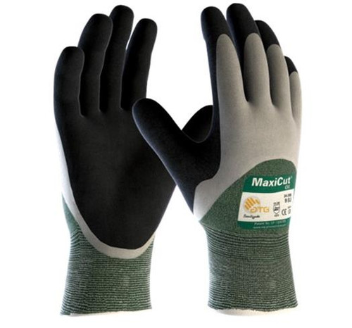 SZ.10 3/4 COATED OIL/WATER & CUT RESIST. GLOVE