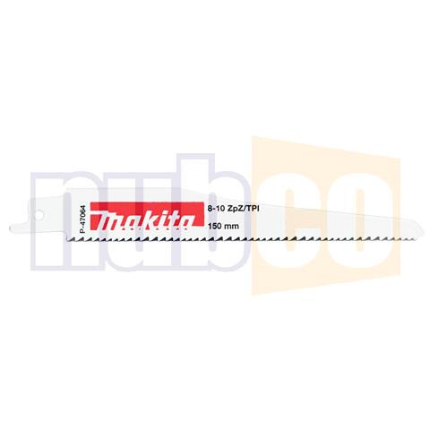 150MM 8-10TPI 5PK WOOD&NAIL RECIP.BLADE