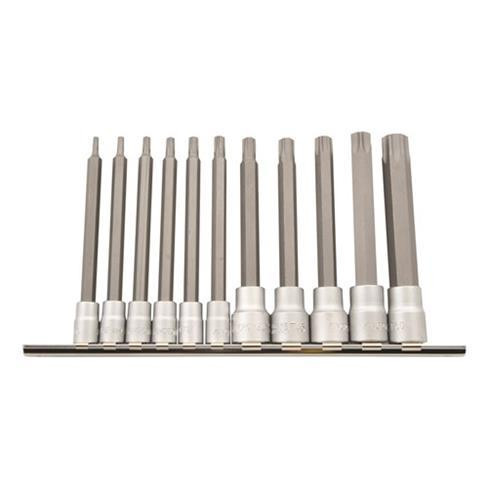 11PCE 1/4\" & 3/8\" DR TORX SOCKET SET