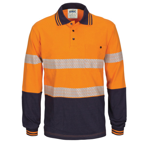 XL O/N L/S HIVIS SEGMENT TAPED CD POLO