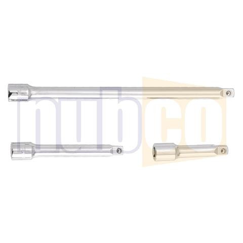 3PCE 50,75,150MM (2,3,6\") 1/4\" DR EXTENSION BAR SET