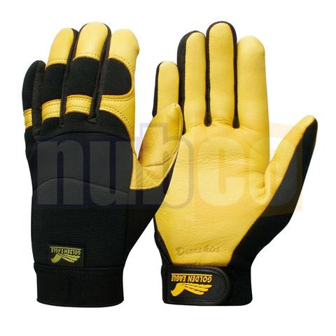 M YELLOW/BLACK CONTEGO GOLDEN EAGLE PREMIUM GLOVES