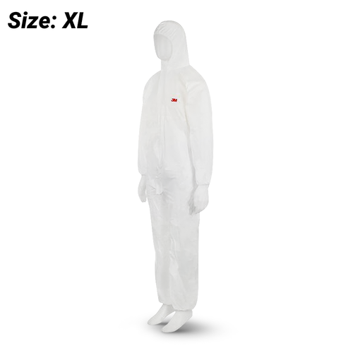SIZE XL 4510 TYPE 5/6 LIGHT WEIGHT WHITE COVERALL