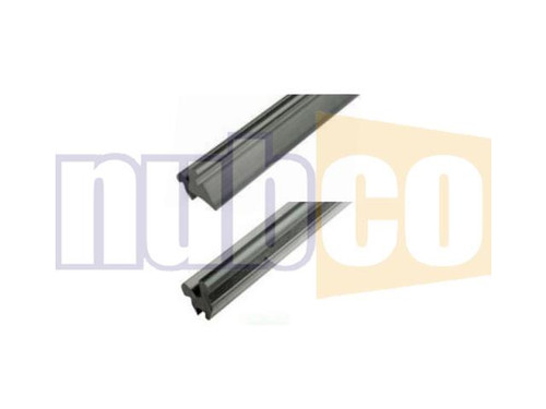 6MTR 12 X 12MM CHAMFER BLACK SPARTAN RUBBER BASE INSERT