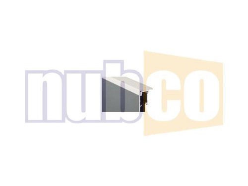3MTR 12X12MM SQUARE GREY SPARTAN SIDEFORM CAPPING