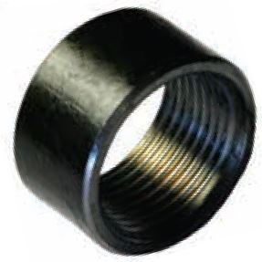 100MM BLACK STEEL HALF SOCKETS