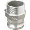 40MM TYPE F S/S MALE CAMLOCK ADAPTOR TO BSPM