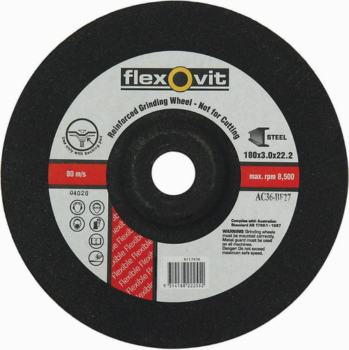 125X3X22MM (125MM) AC46 FLEXIBLE GRINDING DISC