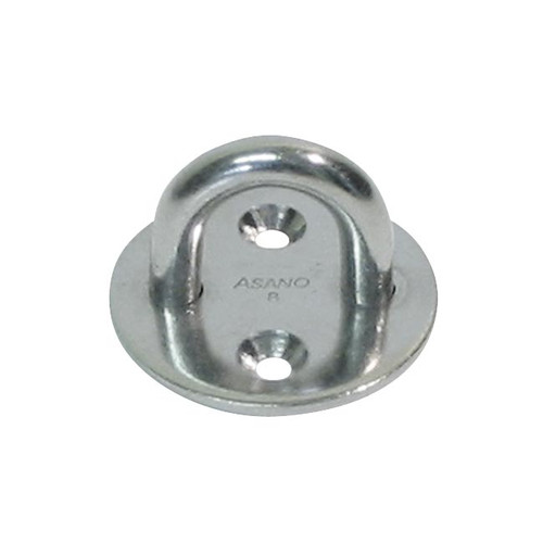 33MM S/S ROUND PAD EYE SADDLES