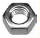 7/16 UNC HEX NUT S/S 316