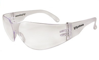 CLEAR CHILD SAFETY GLASSES