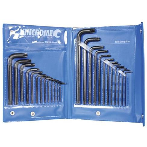 25PCE TAMPERPROOF TORX HEX KEY SET