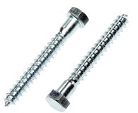 M12X90MM ( 1/2 X 3.1/2 ) Z/P COACH SCREW