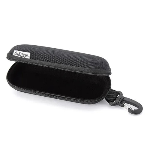 BLACK SAFETY GLASSES HARD CASE