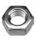 3/16 UNF HEX NUT S/S 316