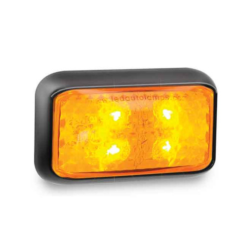 LED INTERIOR/EXTERIOR COURTESY LAMP 58X35MM ORANGE