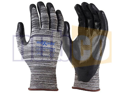 2XL HI-CUT 5+ G-FORCE HDPU PALM COATED GLOVE