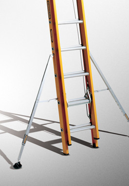 PAIR ADJUSTABLE ALUM LADDER STABILISERS