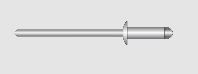 AA5-6 ALUMINIUM / ALUMINIUM RIVETS 1000PK