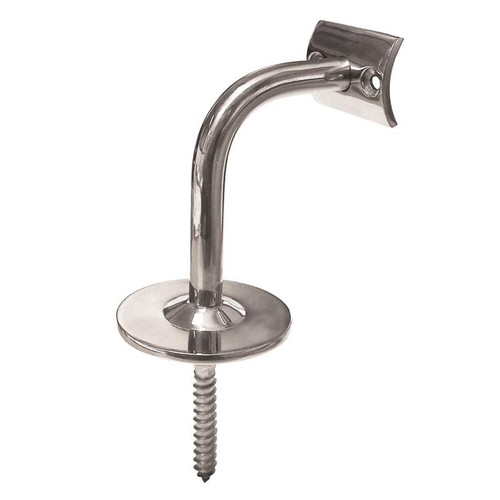 HANDRAIL SUPPORT 2"R SCREW FIX S/S 316