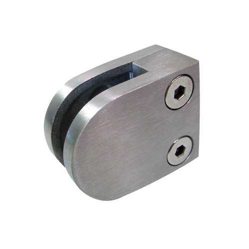 GLASS CLAMP FLAT 6/8/10MM GLASS S/S 316