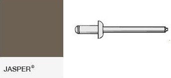AS4-3 ALUM / STEEL RIVETS JASPER 1000PK