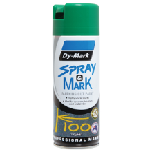 SPRAY & MARK LAYOUT PAINT GREEN 350G AEROSOL