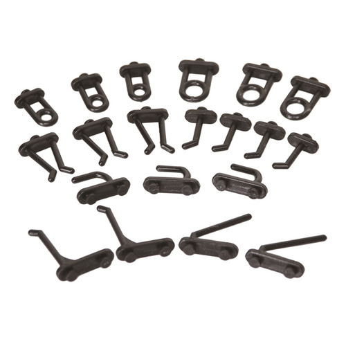 20PK PLASTIC HOOKS T/S K7048 PEG BOARD