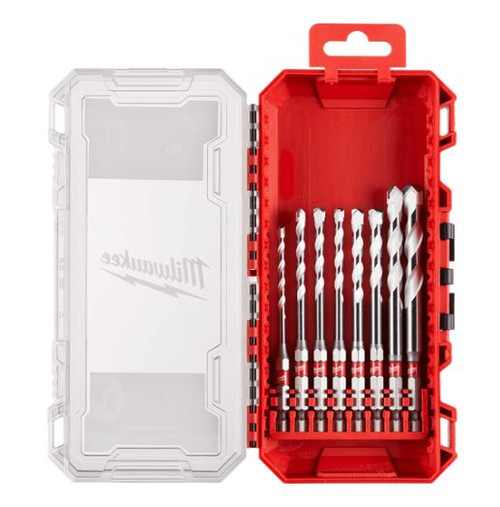 8PCE SHOCKWAVE MULTI-MATERIAL DRILL BIT SET