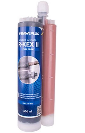 600ML R-KEX-II PURE EPOXY RESIN CHEMICAL ANCHOR