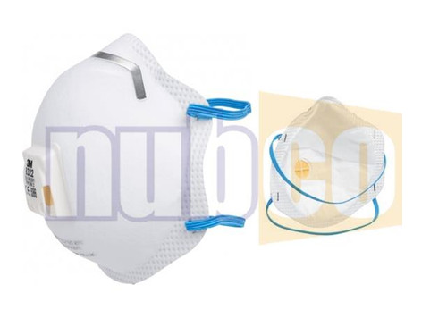 10PK P2 CUPPED DISPOSABLE RESPIRATOR WITH VALVE